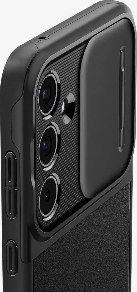 Spigen Optik Armor Samsung Galaxy A55 Hoesje - Zwart