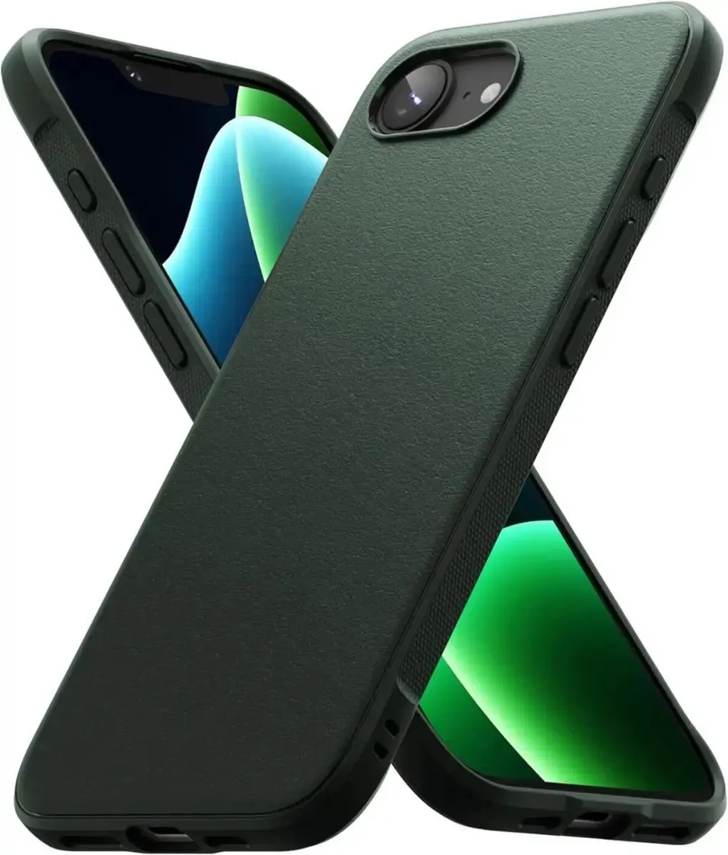 Ringke Onyx Hoesje iPhone 16/17 - Donker Groen
