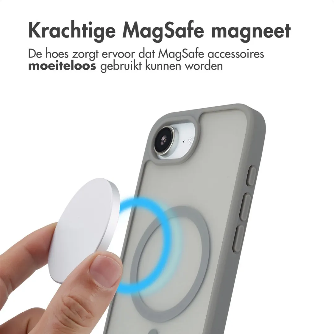 Imoshion iPhone 17e/16e MagSafe Hoesje - Grijs
