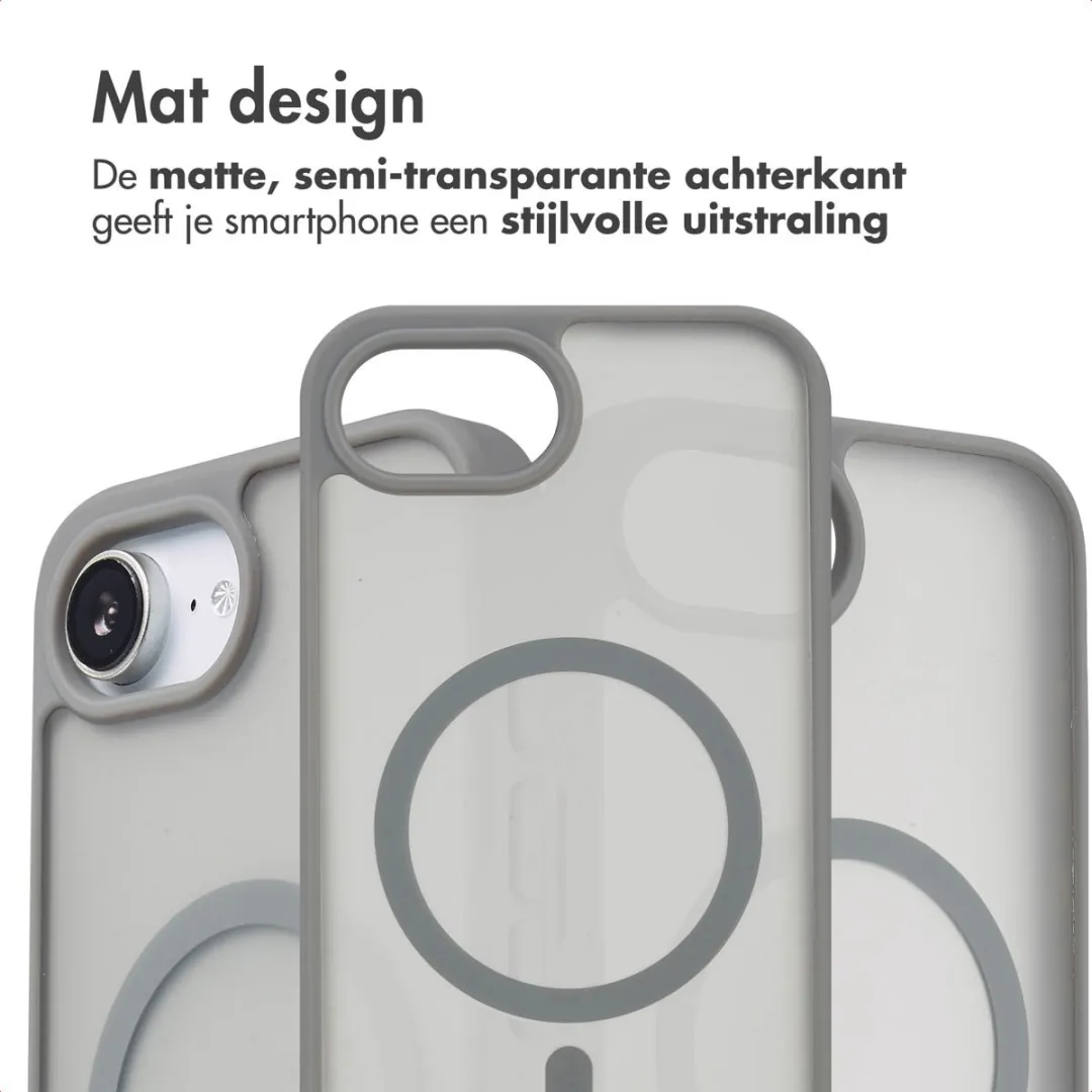 Imoshion iPhone 17e/16e MagSafe Hoesje - Grijs