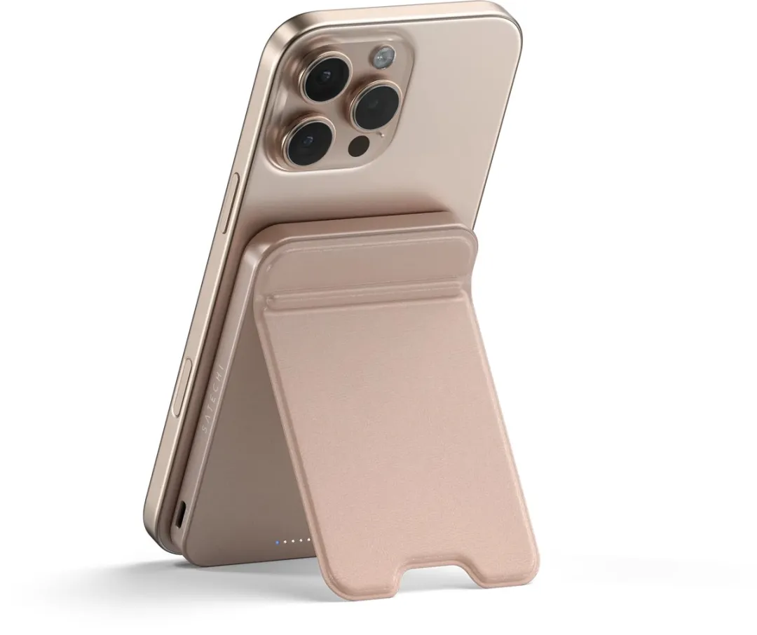 Satechi OntheGo Magnetische Qi2 Power Bank ST-B5Q2SR - 5.000mAh 20W - Roze