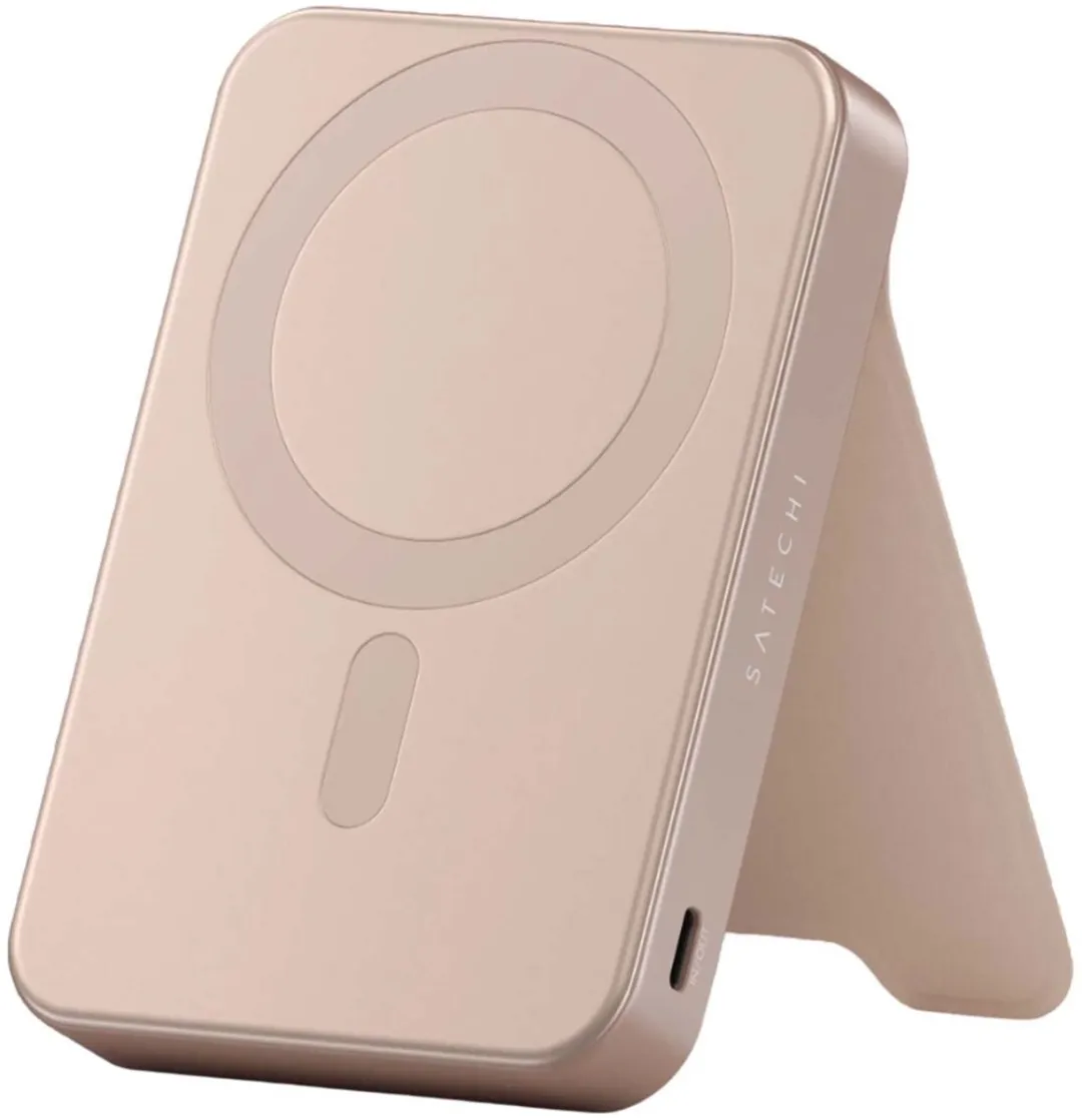Satechi OntheGo Magnetische Qi2 Power Bank ST-B5Q2SR - 5.000mAh 20W - Roze