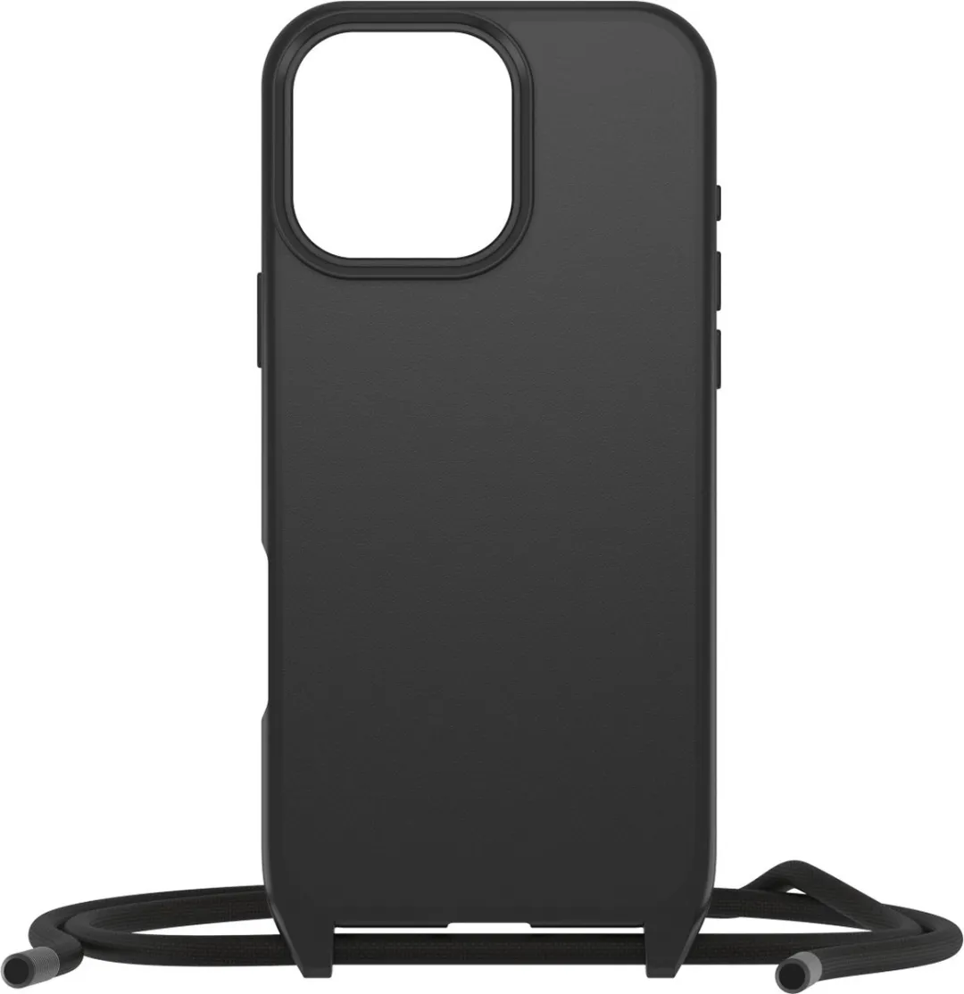 OtterBox React Necklace Mag iPhone 16 Pro Max Hoesje - 77-96832 - Zwart