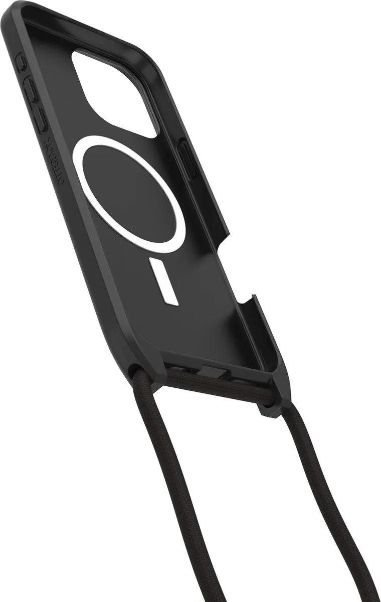 OtterBox React Necklace Mag iPhone 16 Pro Max Hoesje - 77-96832 - Zwart