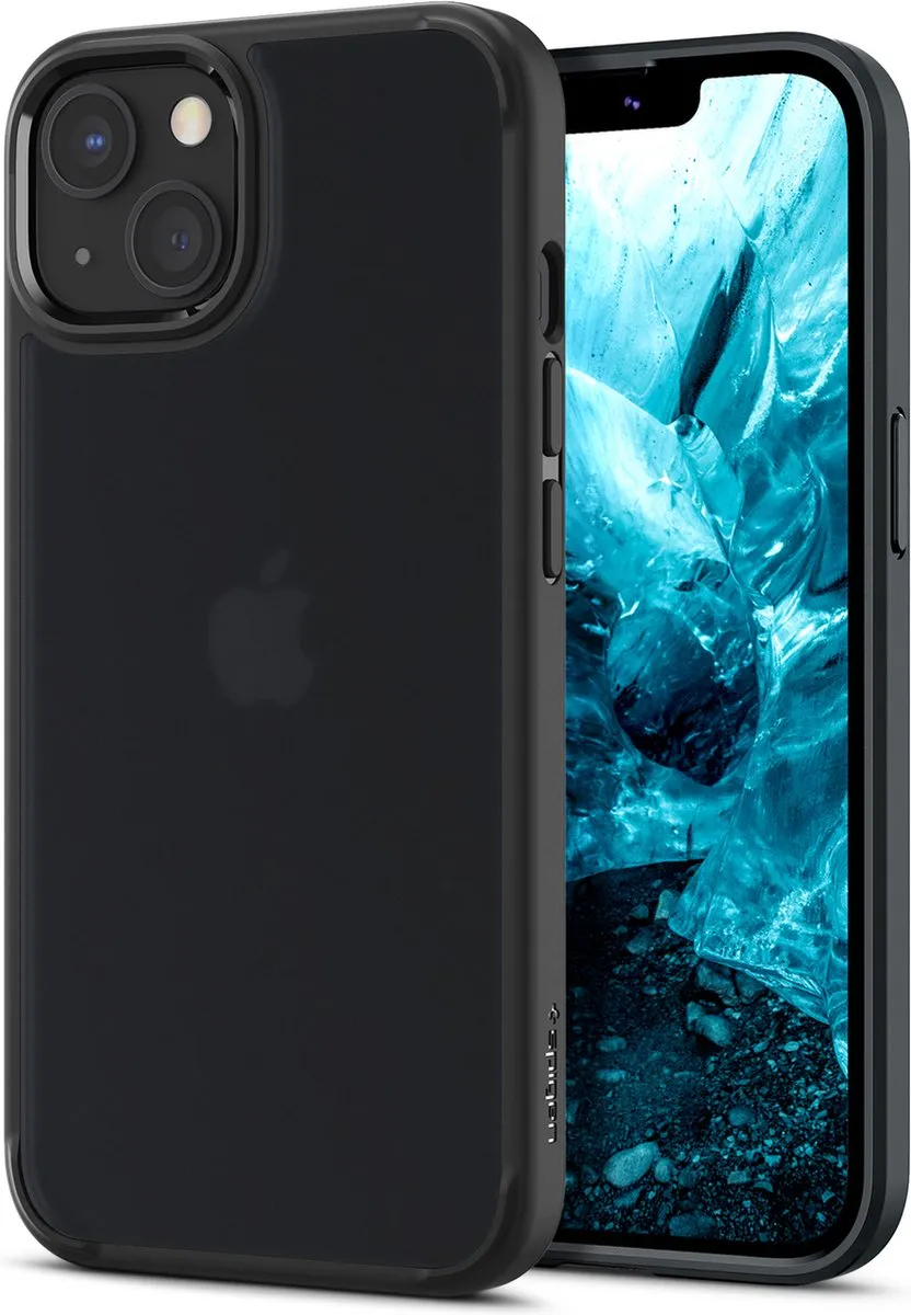 Spigen Ultra Hybrid Air Cushion iPhone 13 Hoesje - Zwart