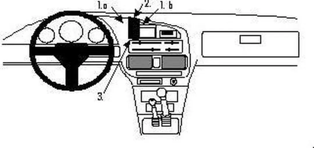 Brodit Proclip Center Mount 852338