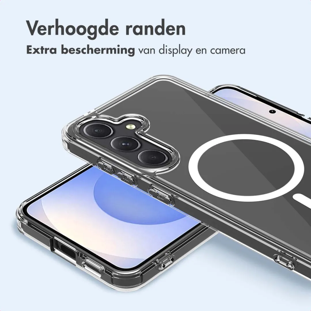 Imoshion Hoesje Samsung Galaxy S25 - Transparant met Magneetring
