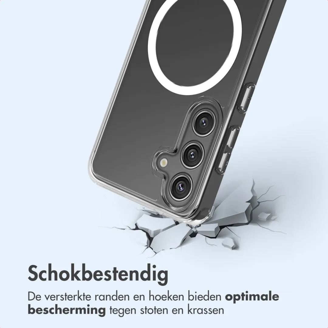 Imoshion Hoesje Samsung Galaxy S25 - Transparant met Magneetring