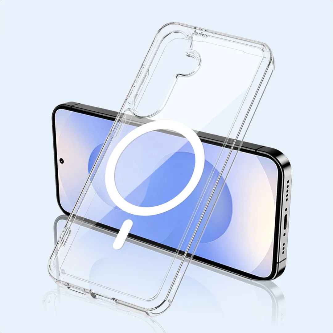 Imoshion Hoesje Samsung Galaxy S25 - Transparant met Magneetring