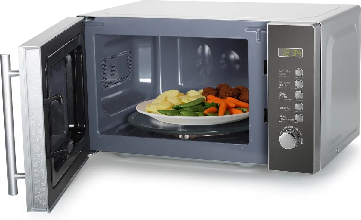 Tristar Combi-magnetron MW-2705 - 800W - 20L - Zilver