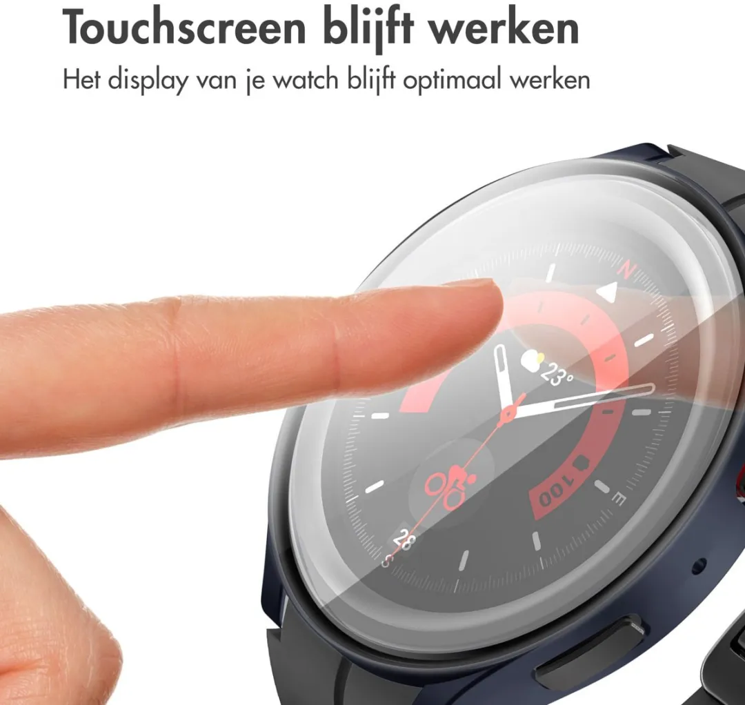 Imoshion Screen Protector Samsung Galaxy Watch 6 44mm - Donkerblauw