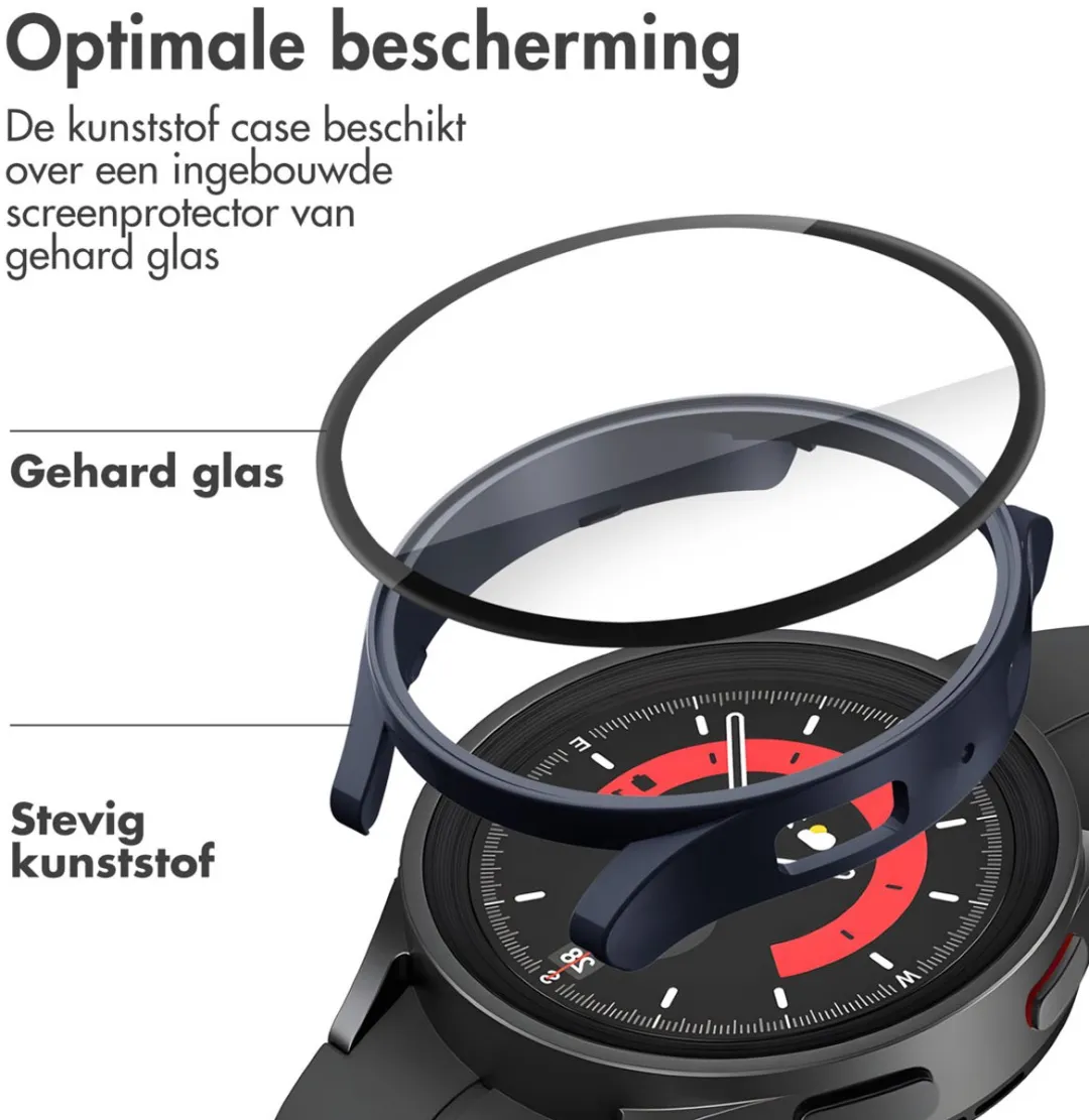 Imoshion Screen Protector Samsung Galaxy Watch 6 44mm - Donkerblauw