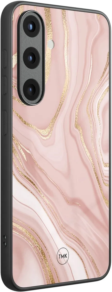 Casevibes Samsung Galaxy S25 Hoesje - Rose Marble