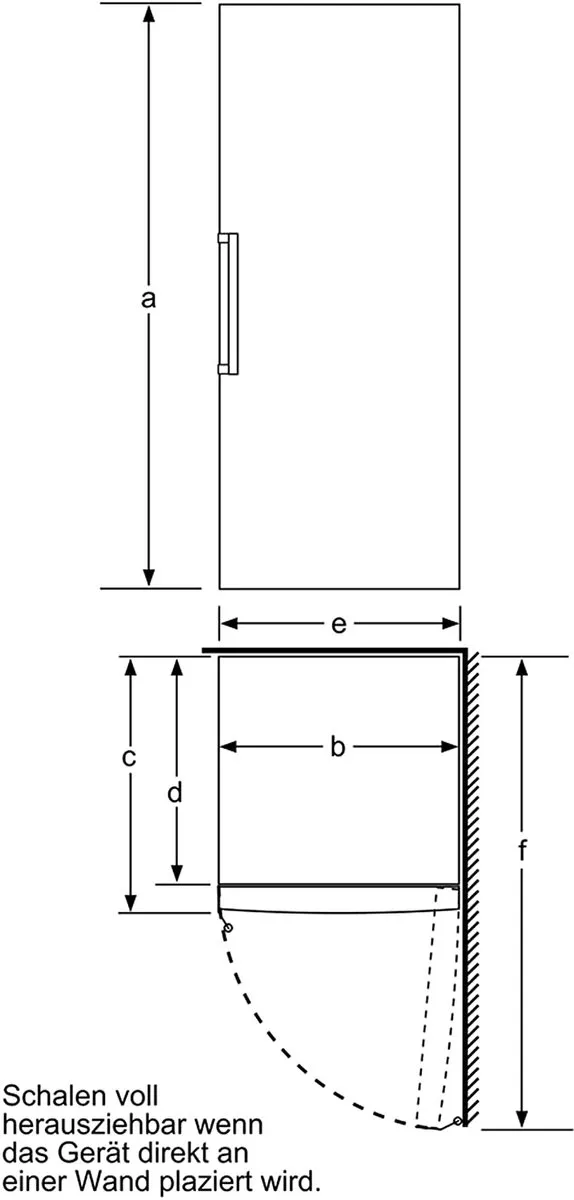 Bosch Serie 6 GSN51AWDV Vrieskast NoFrost - 286L