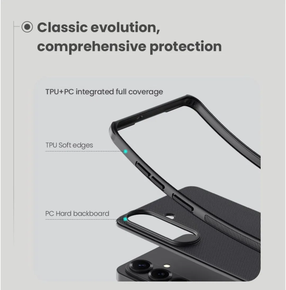Nillkin Super Frosted Shield Hoesje Samsung Galaxy S26 Plus - Zwart - afbeelding 6 van 6