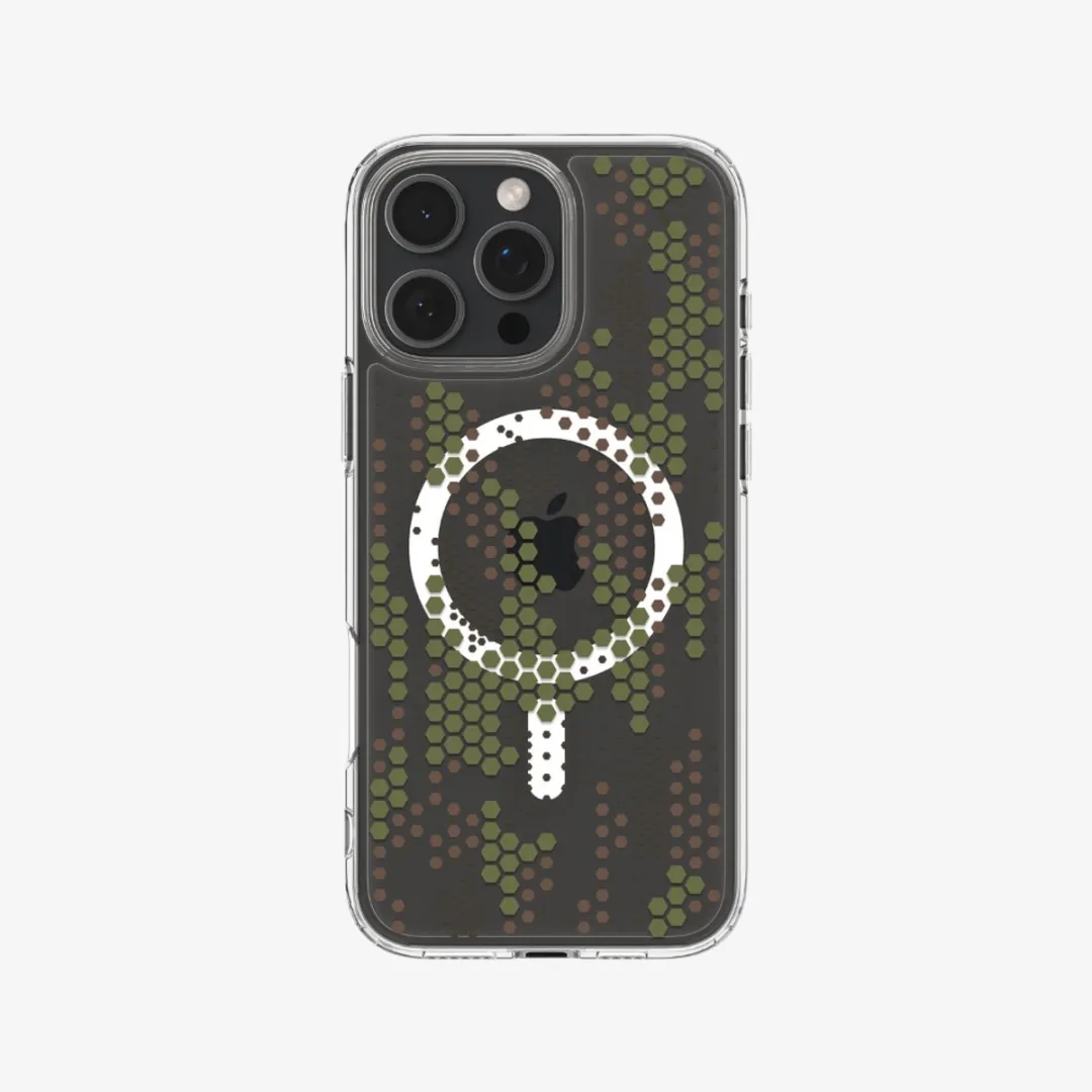 Spigen Ultra Hybrid MagFit Hoesje iPhone 16 Pro - Transparant