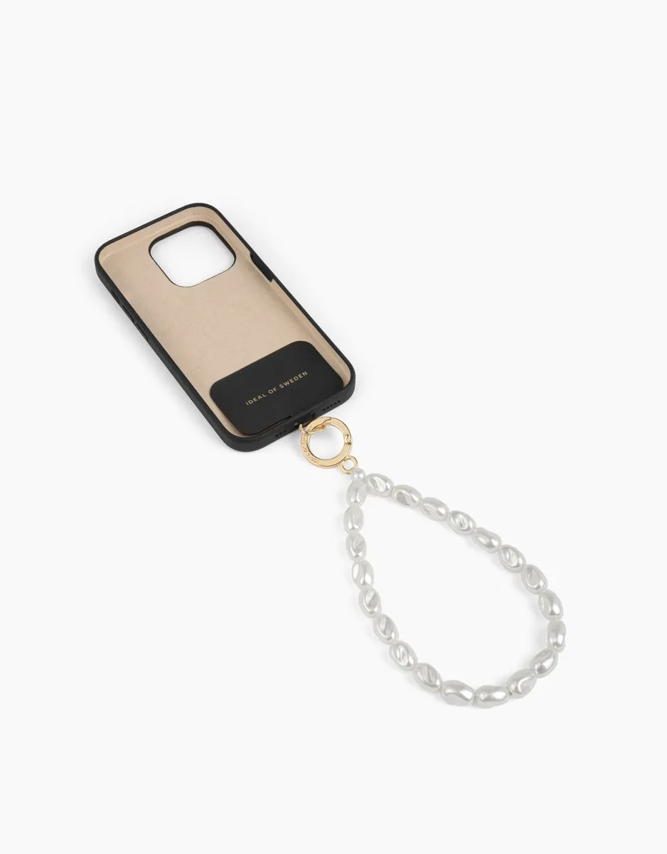 iDeal of Sweden Phone Wristlet Strap Pearl - Wit