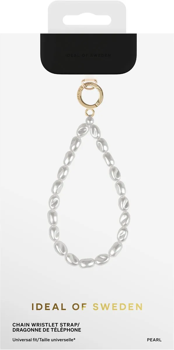 iDeal of Sweden Phone Wristlet Strap Pearl - Wit