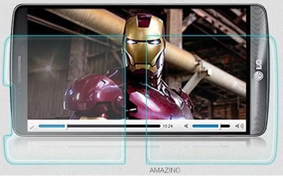 Nillkin Tempered Glass 9H Nano LG G3 Schermbeschermer - afbeelding 2 van 5
