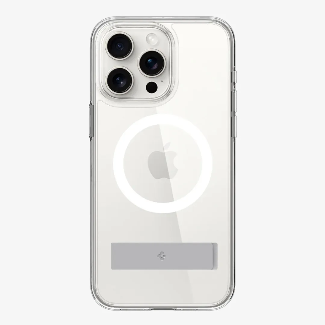 Spigen Ultra Hybrid S MagFit ACS06583 iPhone 15 Pro Max Hoesje - Transparant