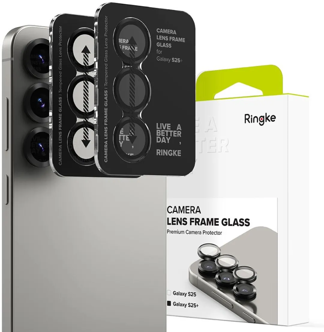 Ringke Frame Glass Camera Beschermer Samsung Galaxy S25+