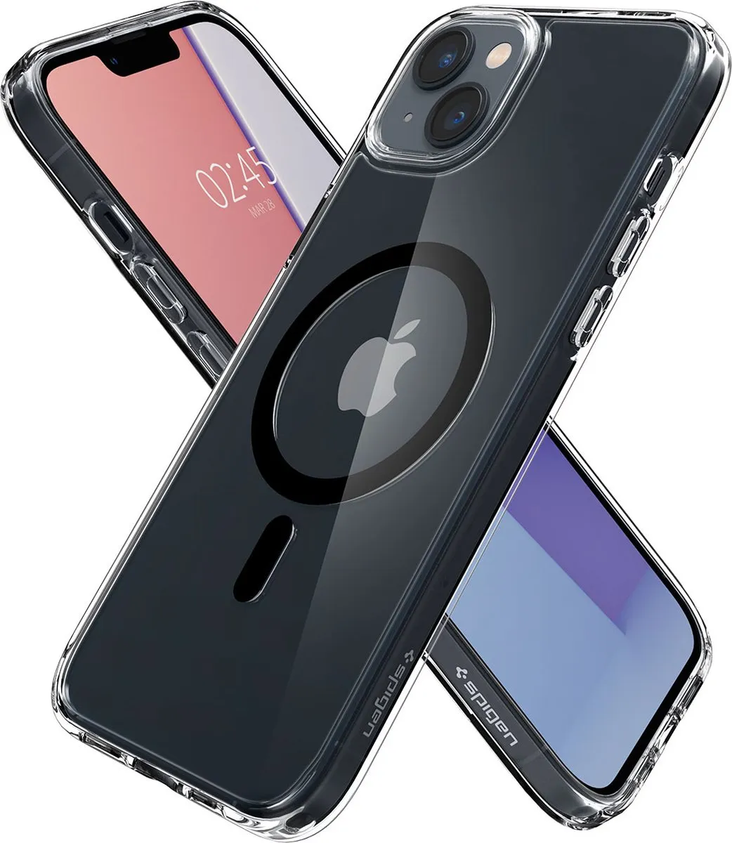 Spigen Ultra Hybrid Mag Case ACS04903 - iPhone 14 Plus - Zwart