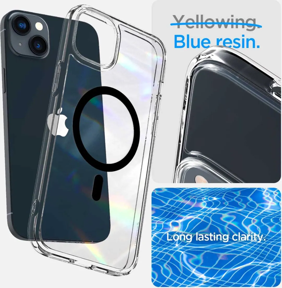 Spigen Ultra Hybrid Mag Case ACS04903 - iPhone 14 Plus - Zwart - afbeelding 6 van 6