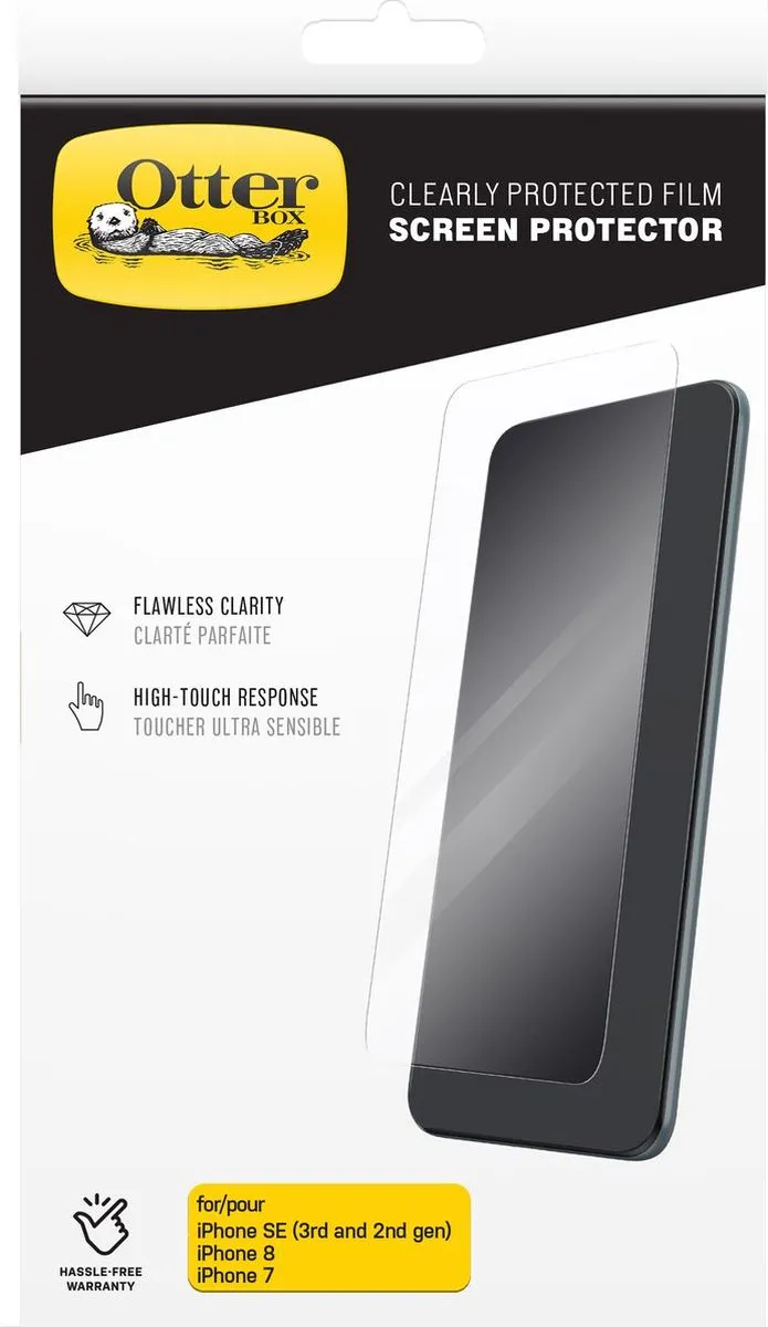 OtterBox Alpha iPhone 7 Screenprotector - Geschikt voor iPhone SE (2022) - afbeelding 6 van 6