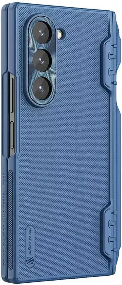 Nillkin Super Frosted Shield Hoesje Samsung Galaxy Z Fold6 - Blauw