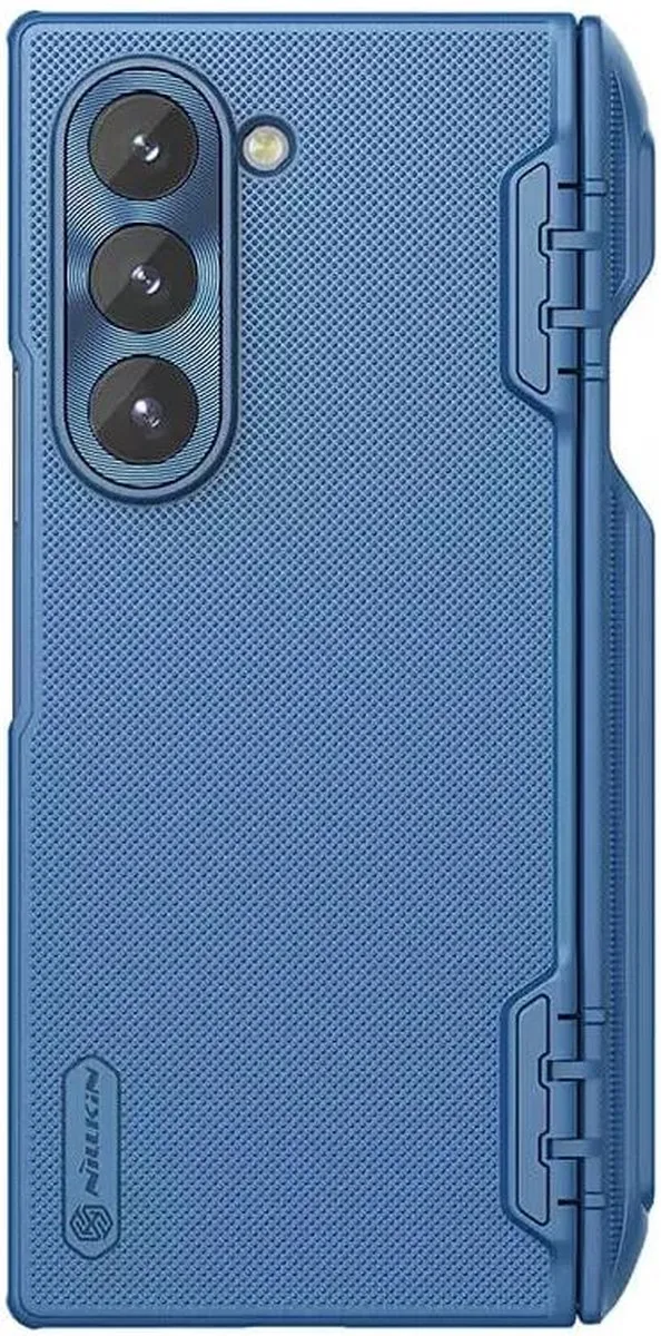 Nillkin Super Frosted Shield Hoesje Samsung Galaxy Z Fold6 - Blauw