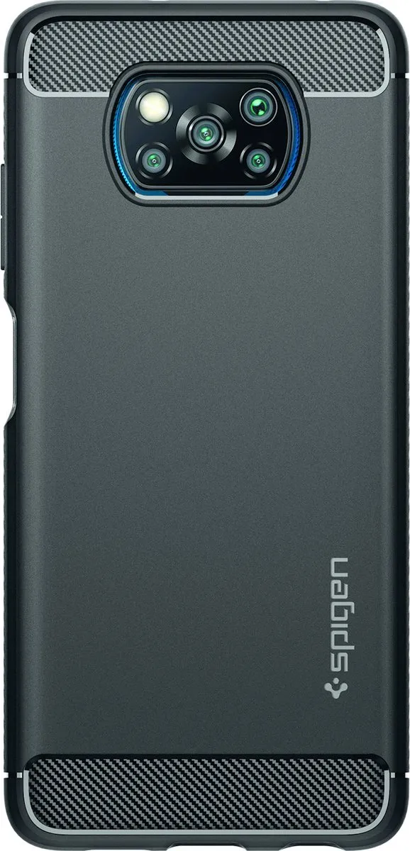 Spigen Poco X3 Rugged Armor Hoesje