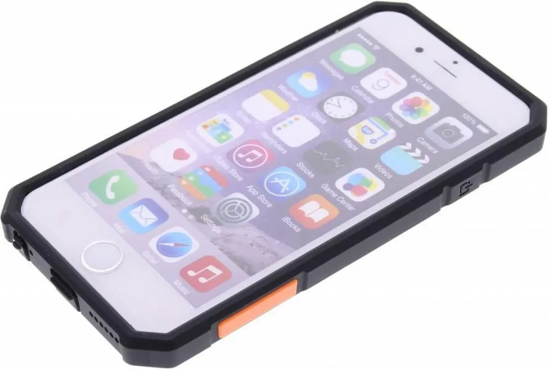 Nillkin Defender Case iPhone 6 - Zwart/Oranje - 6G24349603 - afbeelding 3 van 4