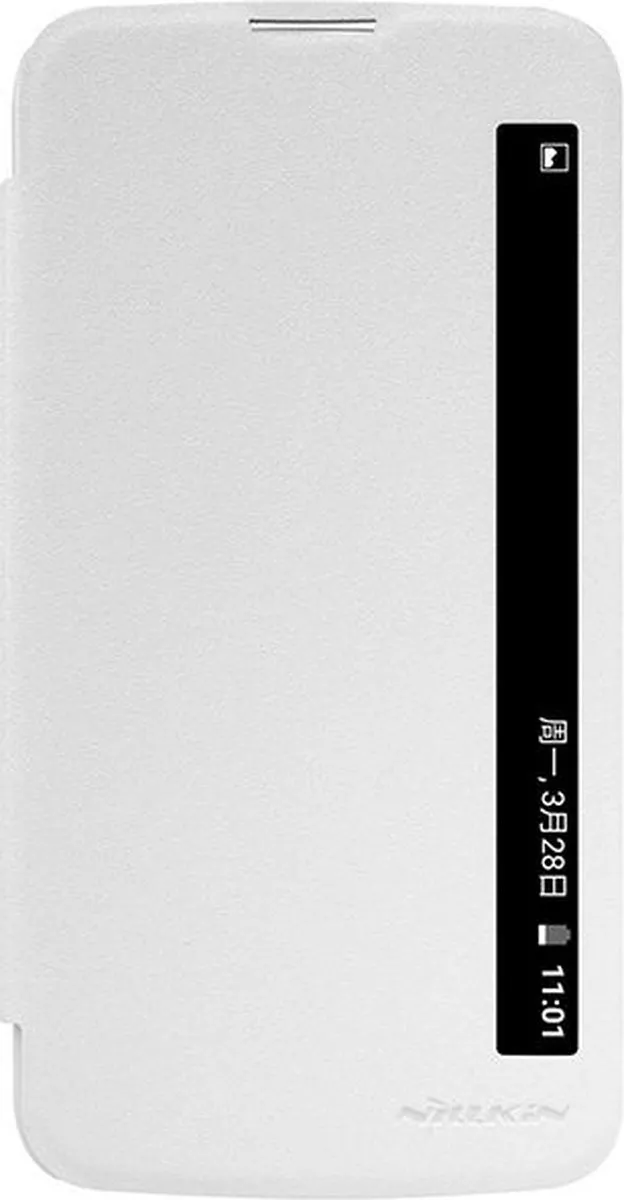 Nillkin Sparkle Series Leather Case LG K10 - Wit - afbeelding 6 van 6