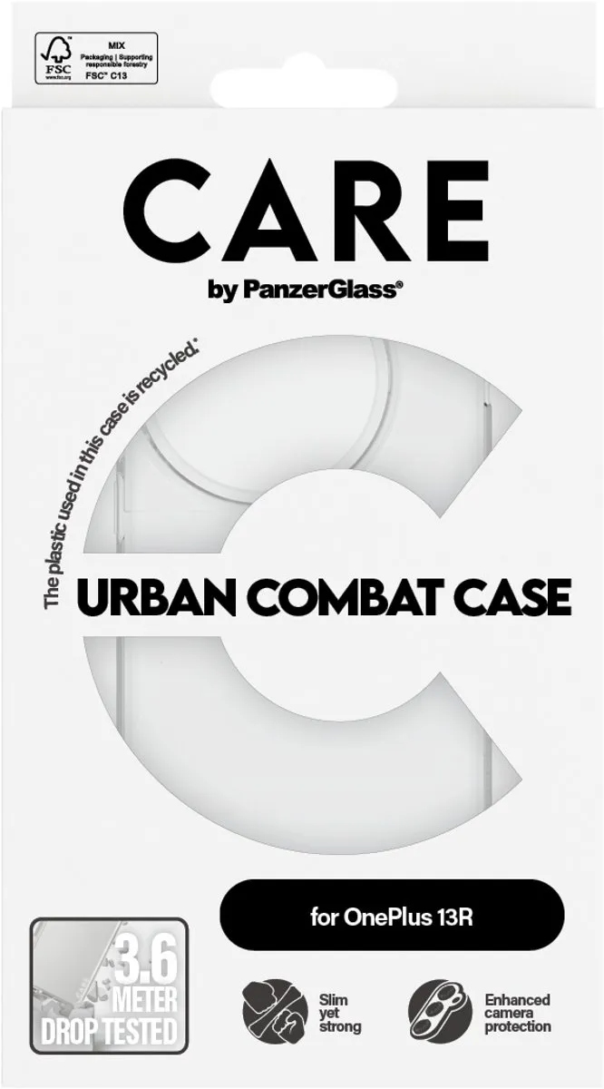 PanzerGlass X-Ray Case OnePlus 13R Hoes - Transparant
