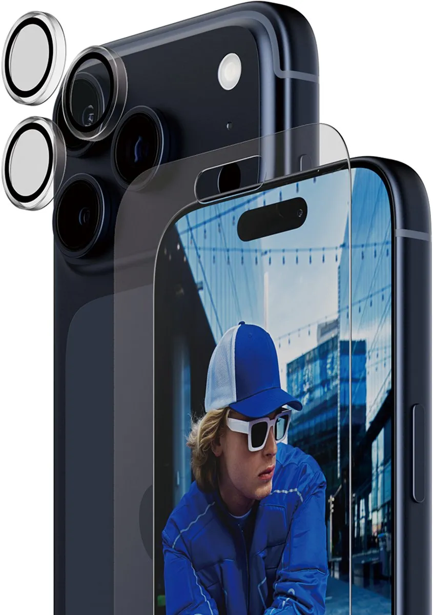 PanzerGlass Classic iPhone 17 Pro 2-in-1 Set - Scherm & Camera