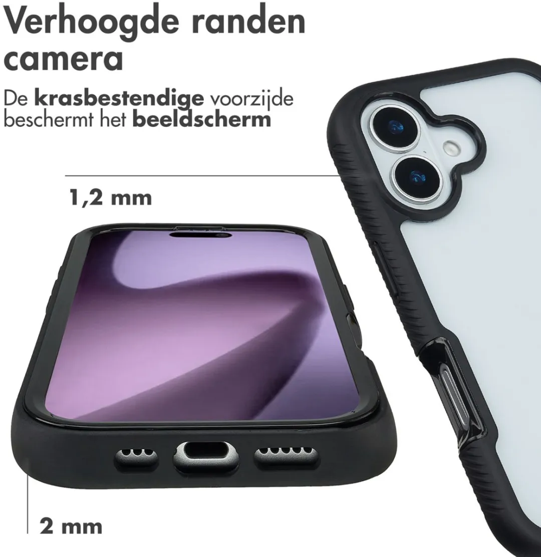 Imoshion Hoesje iPhone 17 - Zwart