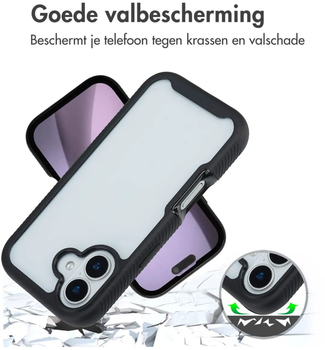Imoshion Hoesje iPhone 17 - Zwart