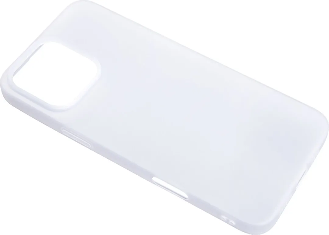 BMAX Siliconen Hoesje iPhone 16 Pro Max - Wit