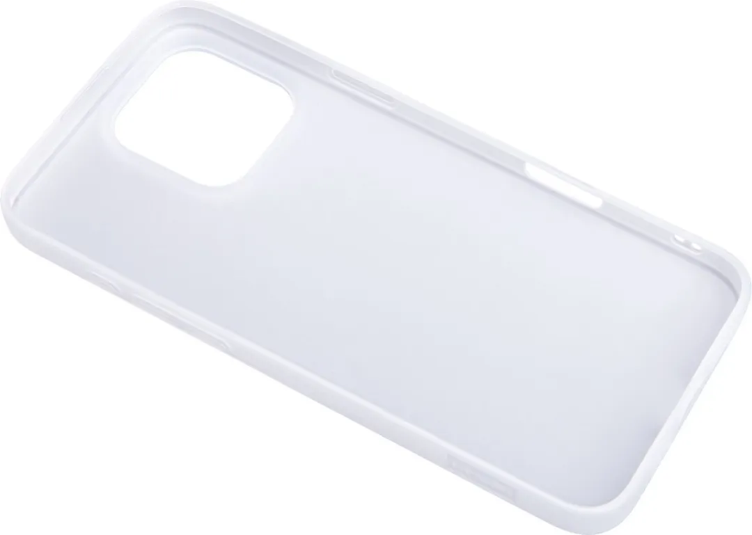 BMAX Siliconen Hoesje iPhone 16 Pro Max - Wit