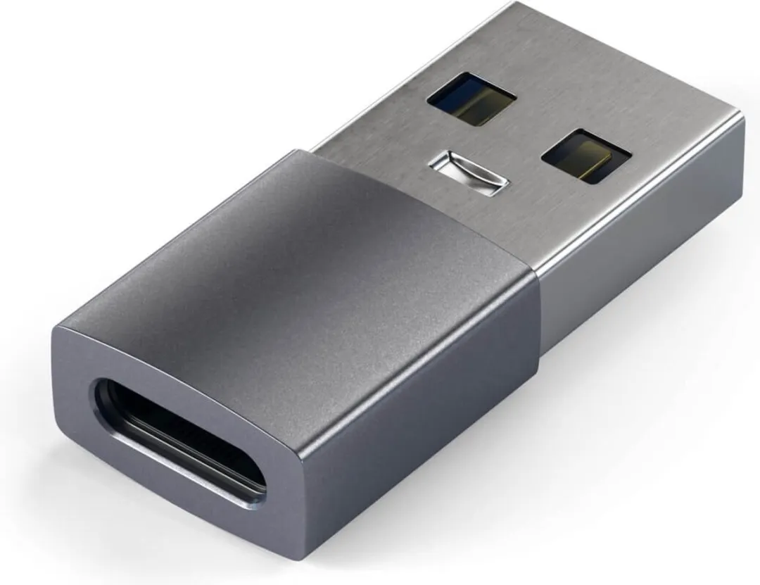 Satechi USB-A naar USB-C-adapter SA-ST-TAUCM - Grijs - afbeelding 6 van 6