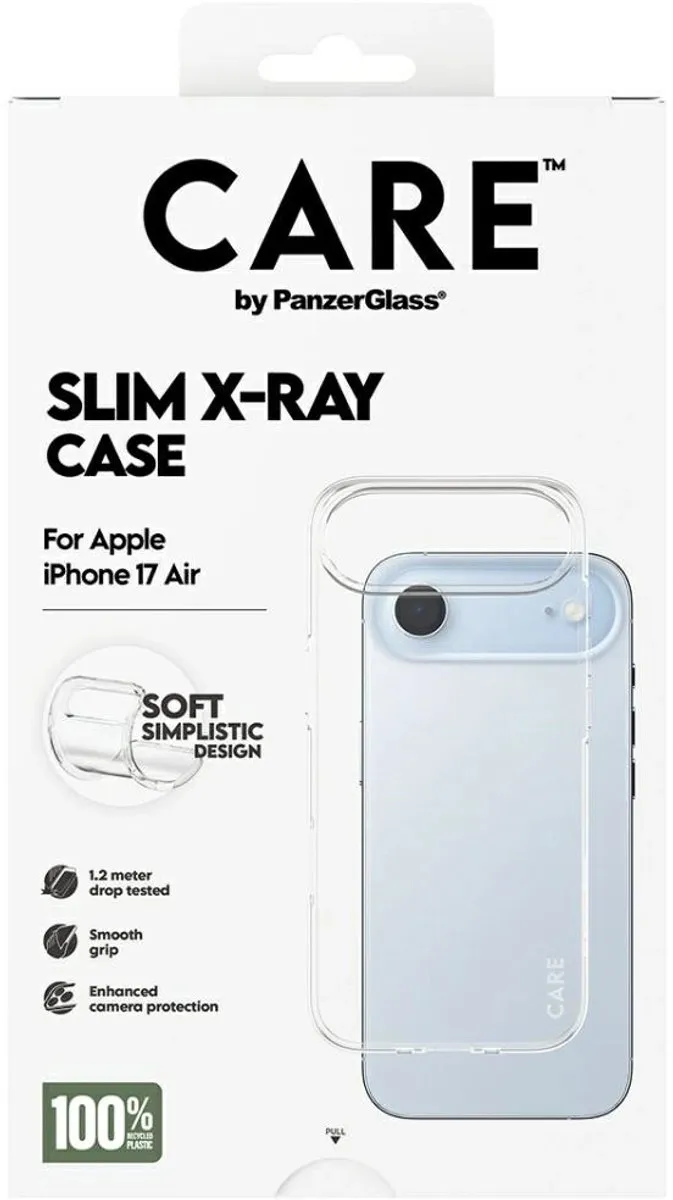 PanzerGlass Moderne X-Ray Basis Hoes iPhone Air - Zwart - afbeelding 6 van 6