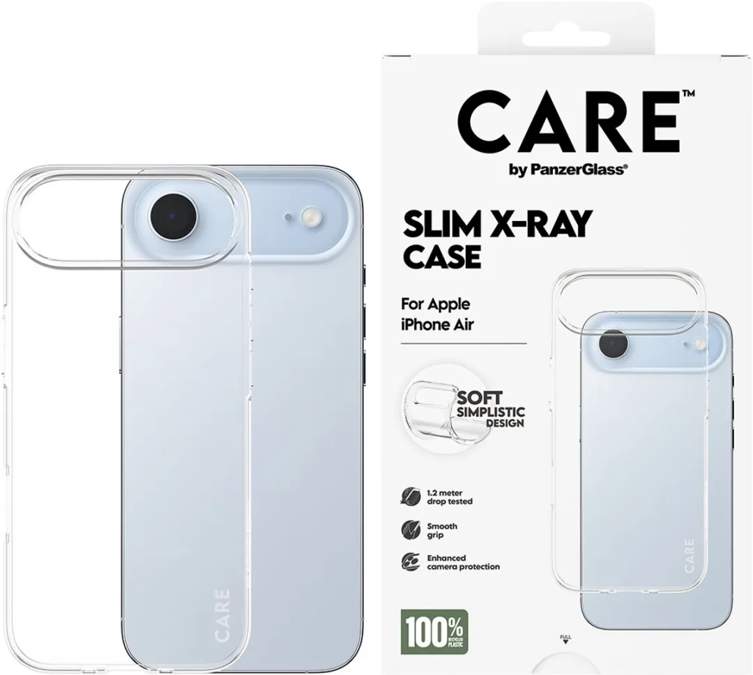 PanzerGlass Moderne X-Ray Basis Hoes iPhone Air - Zwart