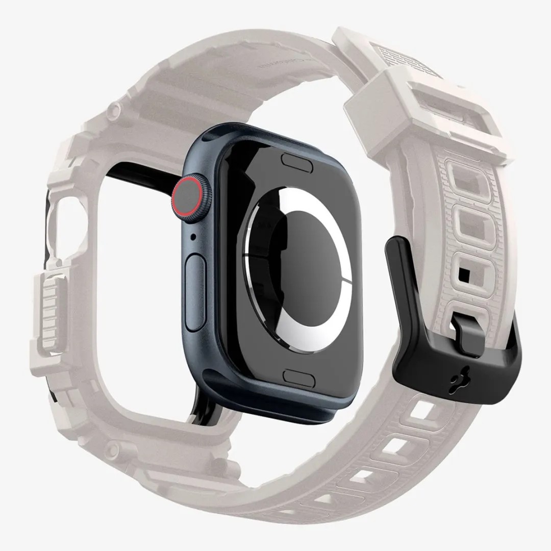 Spigen Rugged Armor Pro Case Apple Watch 10 42mm - Dune Beige