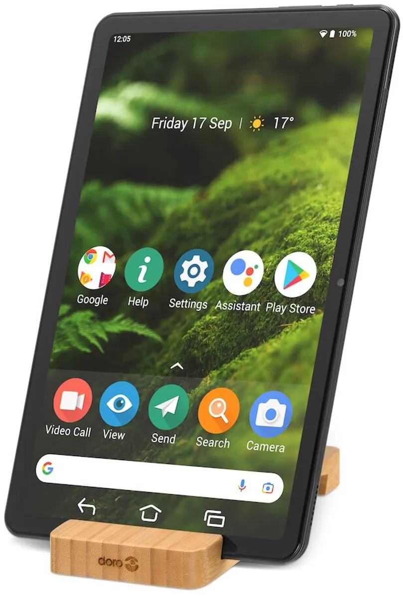 Doro 380701 Senioren Tablet 10,4 Inch - 32GB Android 12 - Groen