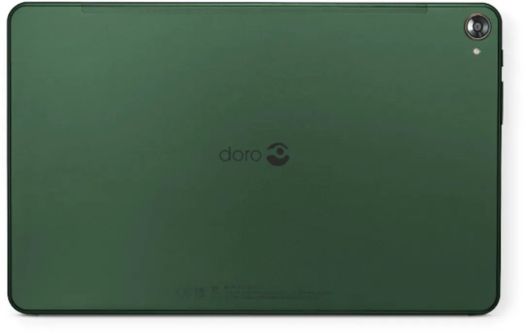 Doro 380701 Senioren Tablet 10,4 Inch - 32GB Android 12 - Groen