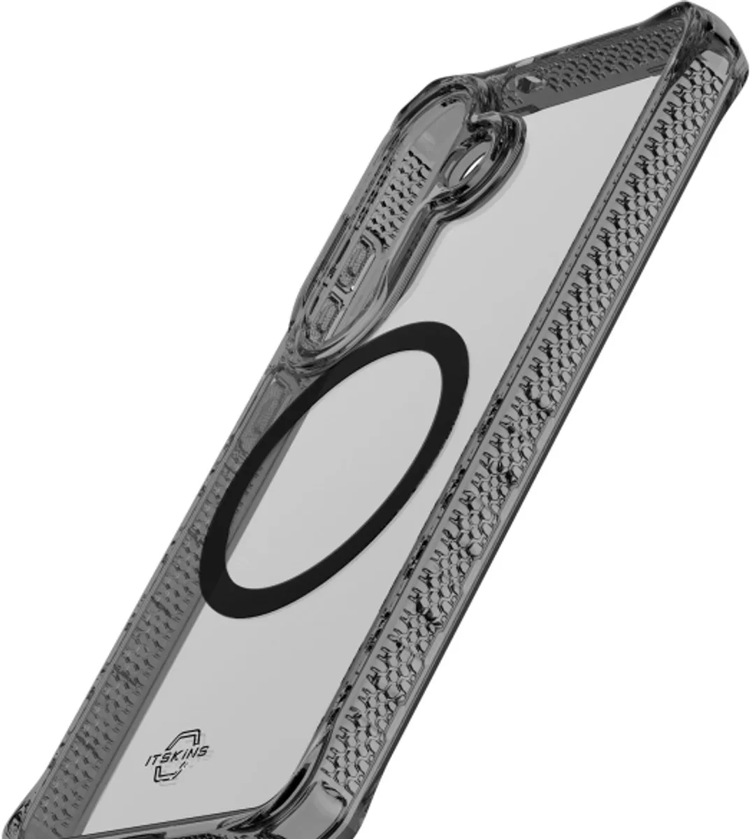 ITSKINS Galaxy S26 MagSafe Hoesje - Zwart - SGYR-HMACR-SMOK