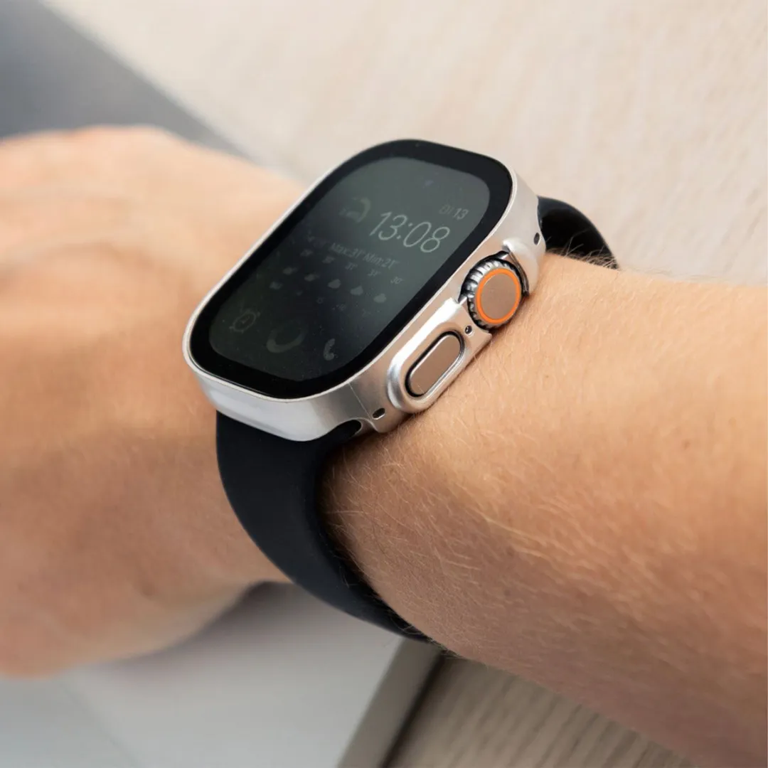 Imoshion Apple Watch Ultra 49mm Hoesje - Zilver