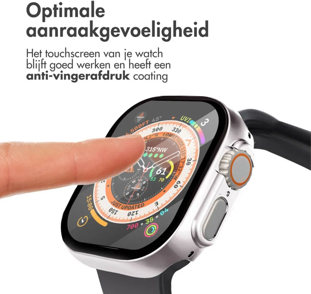 Imoshion Apple Watch Ultra 49mm Hoesje - Zilver