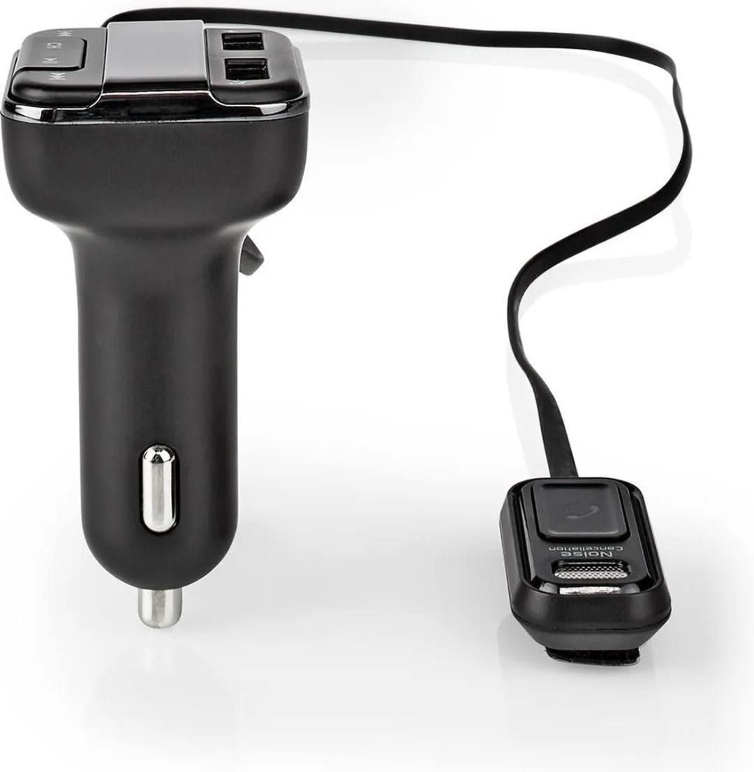 Nedis FM-Audiotransmitter Auto Handsfree Bellen - Grijs/Zwart - afbeelding 6 van 6