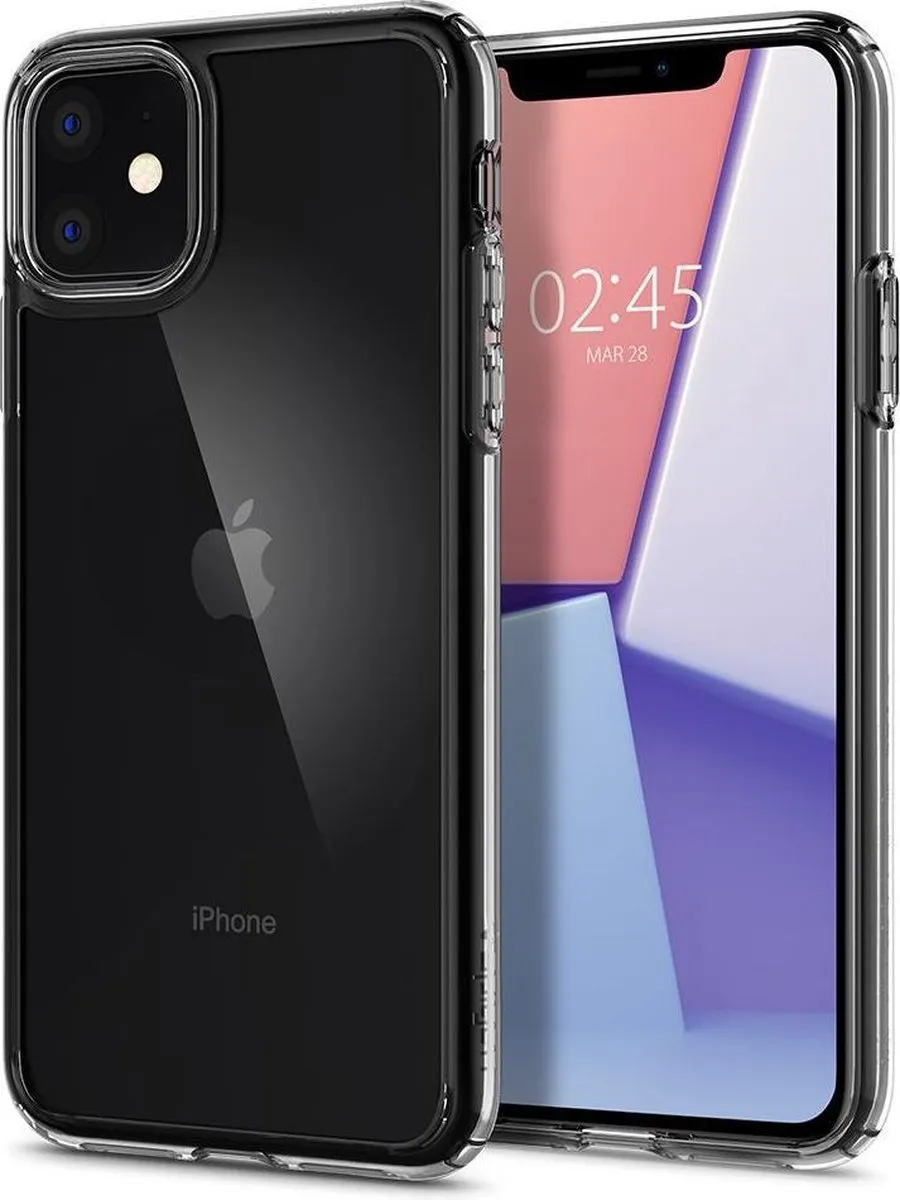 Spigen Ultra Hybrid 076CS27185 iPhone 11 Hoesje
